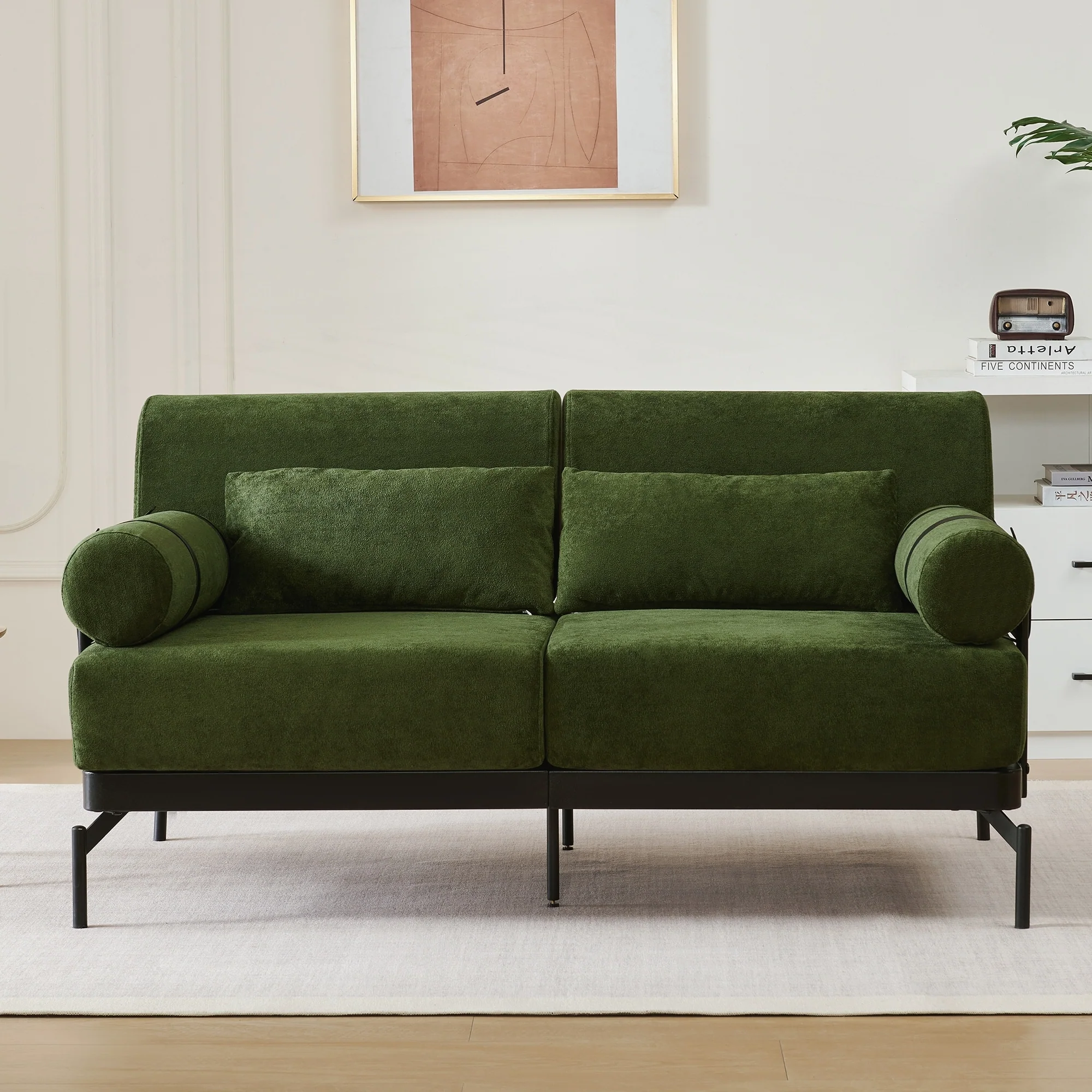 59inch Modern Loveseat Sofa