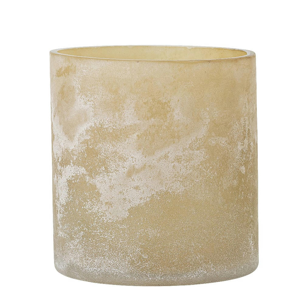 UN JOUR, UN DÉSERT - Photophore Lili en verre H12cm