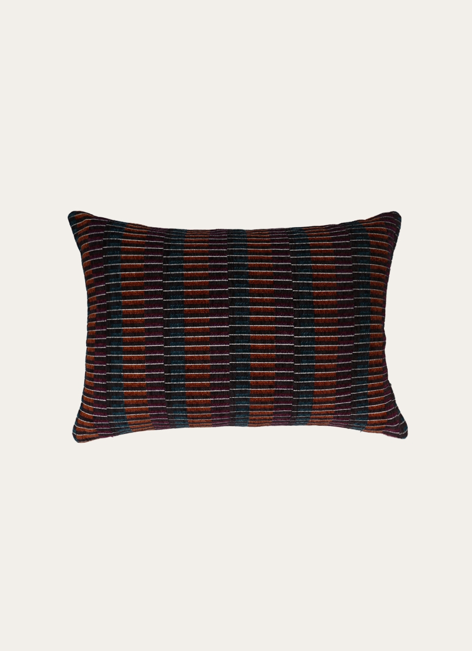 COUSSIN EN JACQUARD CHENILLE MULTICOLORE