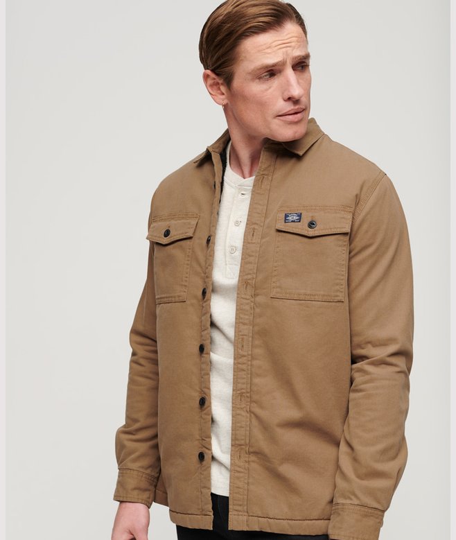 Borg Lined Miller Overshirt