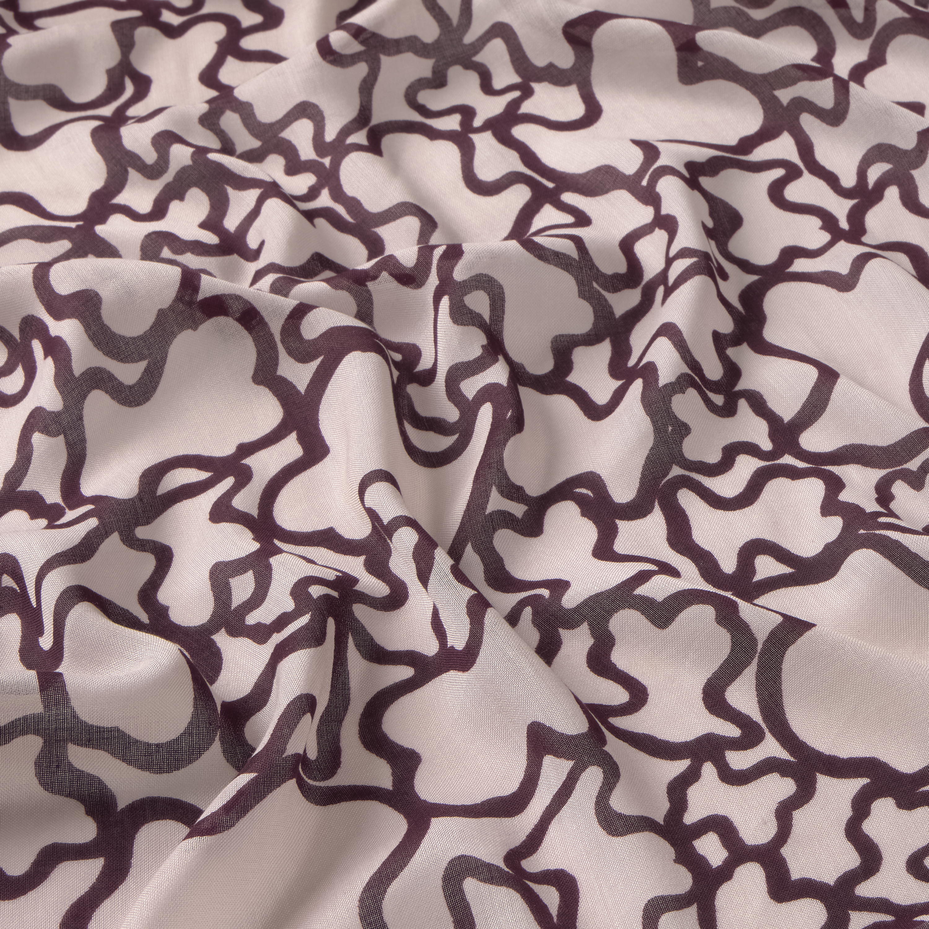 Foulard Kaos en color burdeos