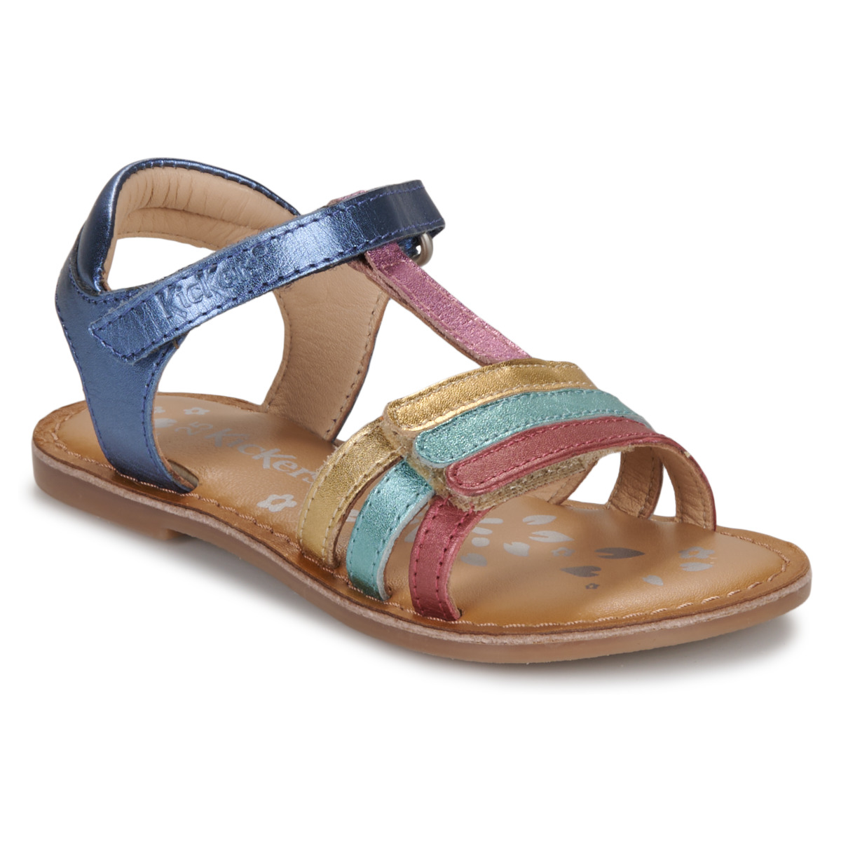 Kickers - DIAMANTO - Marine / Multicolour
