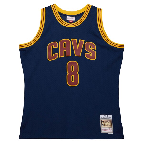 Matthew Dellavedova Cleveland Cavaliers  2015/16 Hardwood Classics Swingman Jersey - Navy