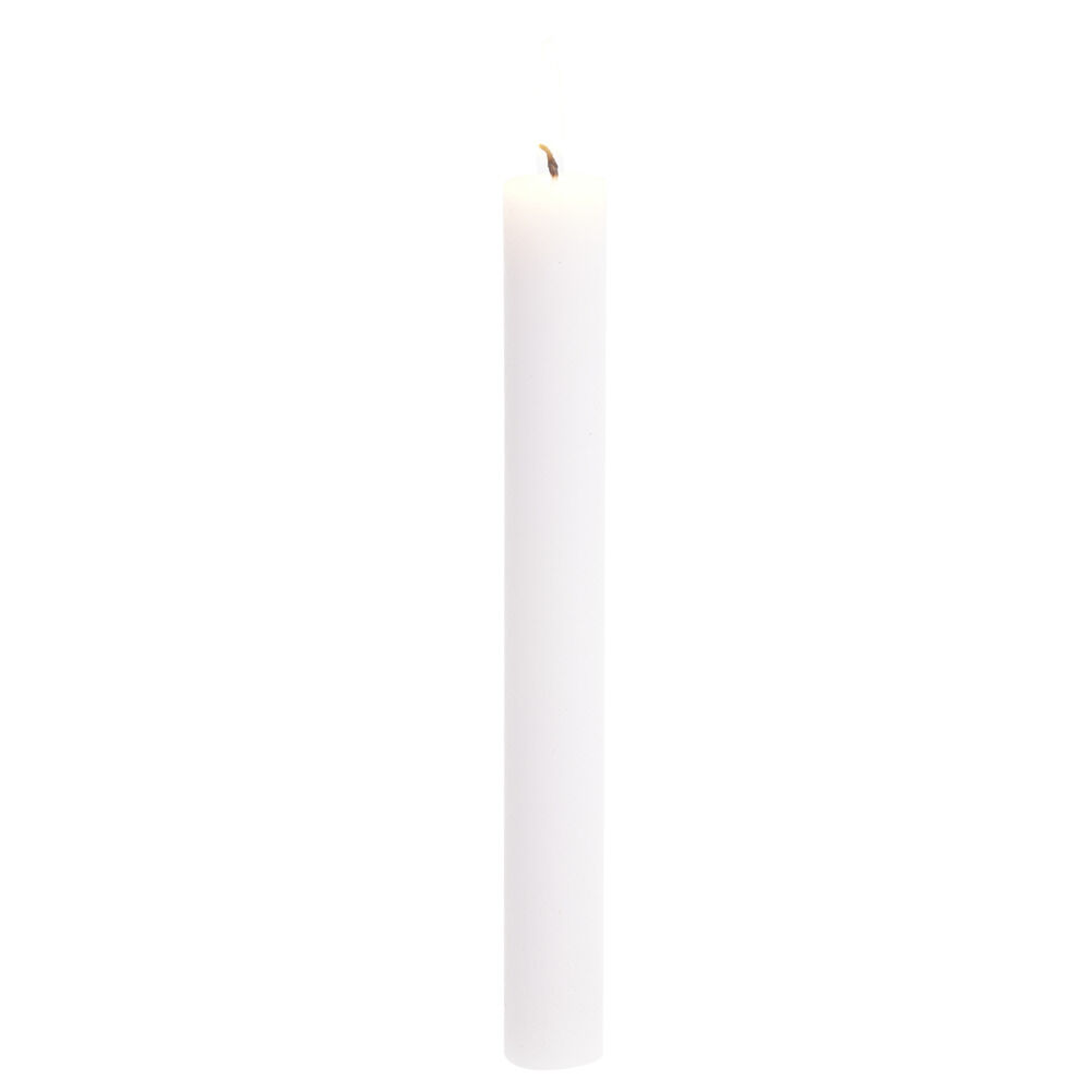 Bougie chandelle blanche 8H