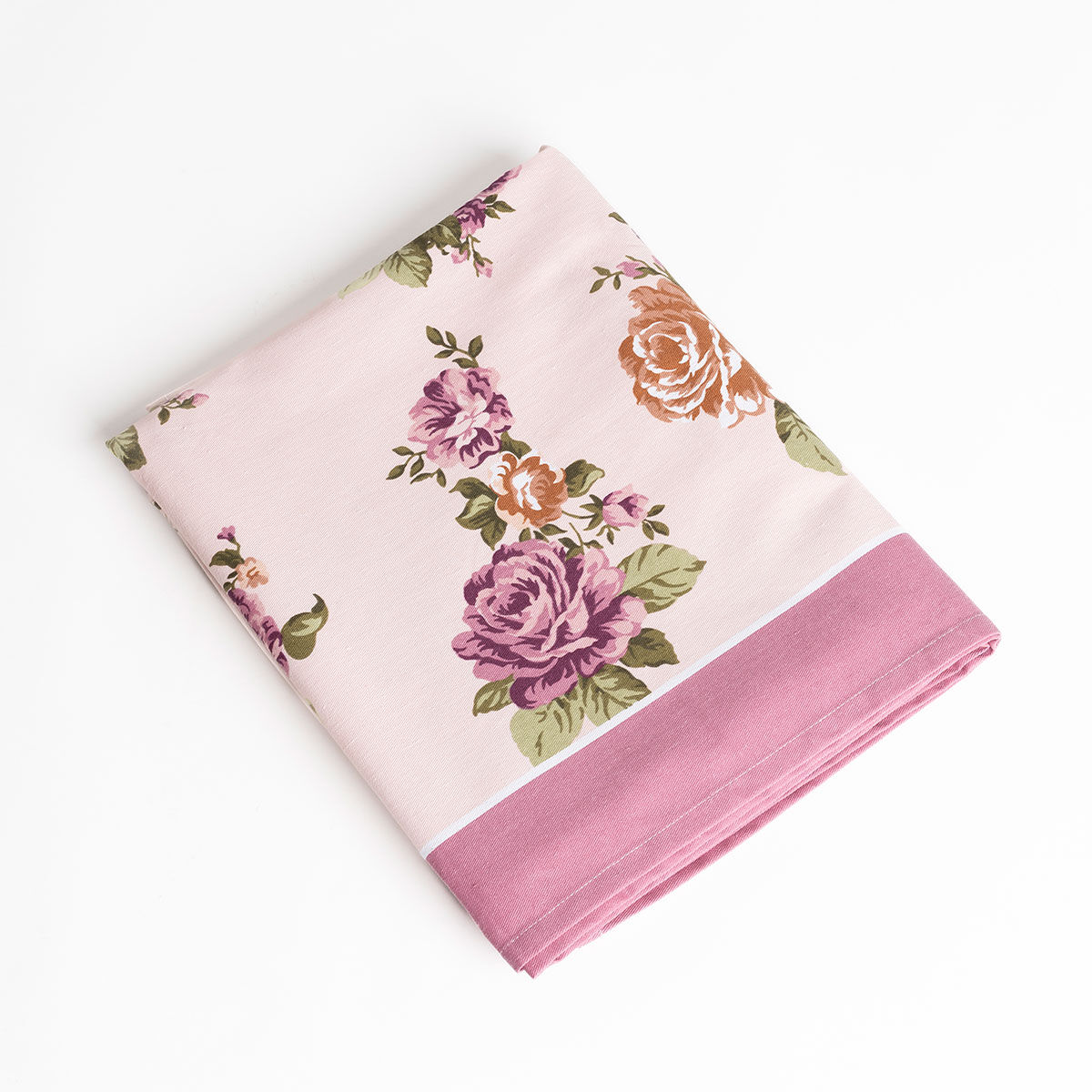 Toalha de mesa estampada BELLISSIMA ANNABEL rosa 140x240cm