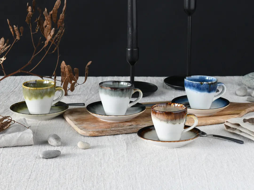 Espressotasse 8-teilig Cascade