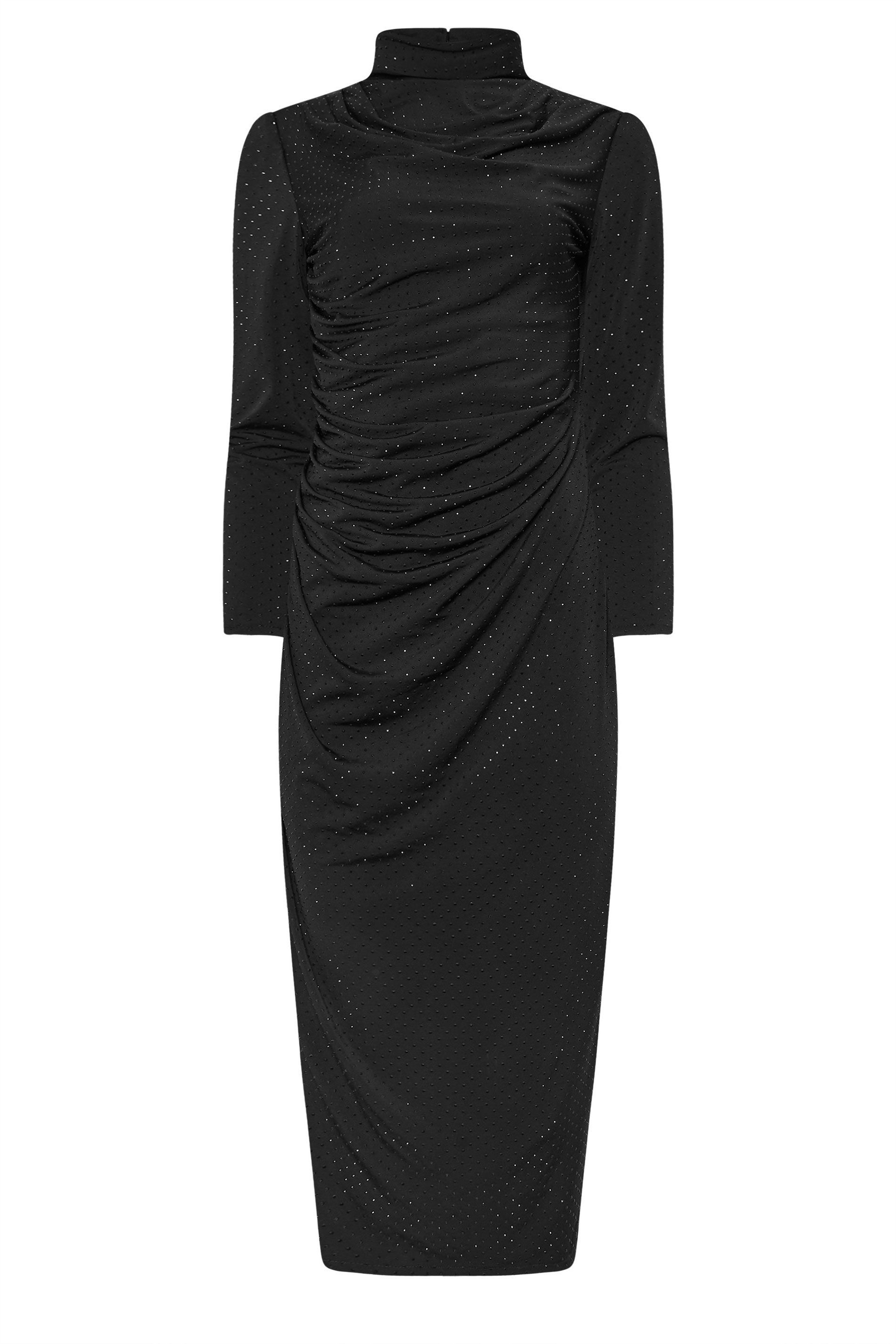 Star by Julien Macdonald Draped Front Embellished Maxi Dress