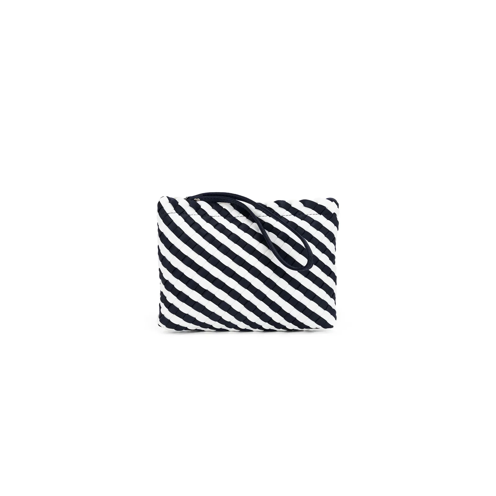 Bahama Navy Large 2 Piece Woven Tote Bag by Black Caviar