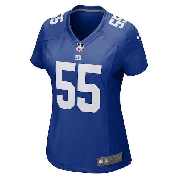Boogie Basham New York Giants Nike Women's  Game Jersey -  Royal