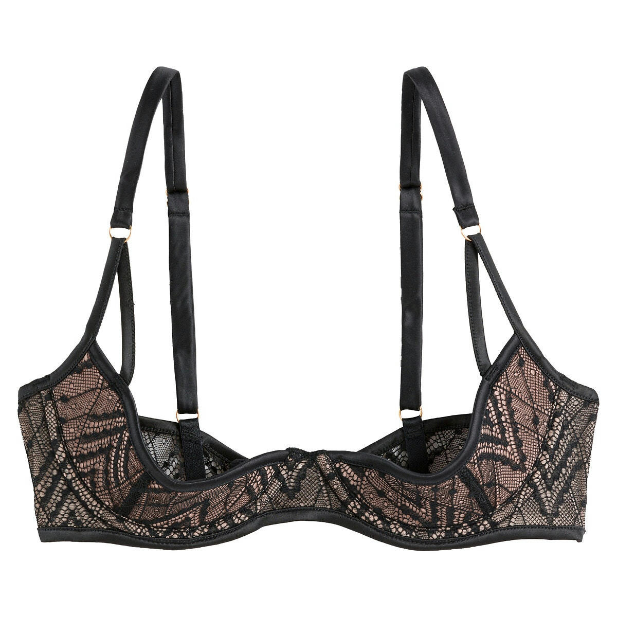 Soutien-gorge redresse-seins en dentelle