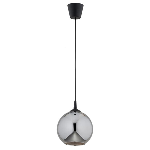 Lampa wisząca DAXIA czarna-grafit 1xE27x15W wym:90x20x20cm IP20 Alfa