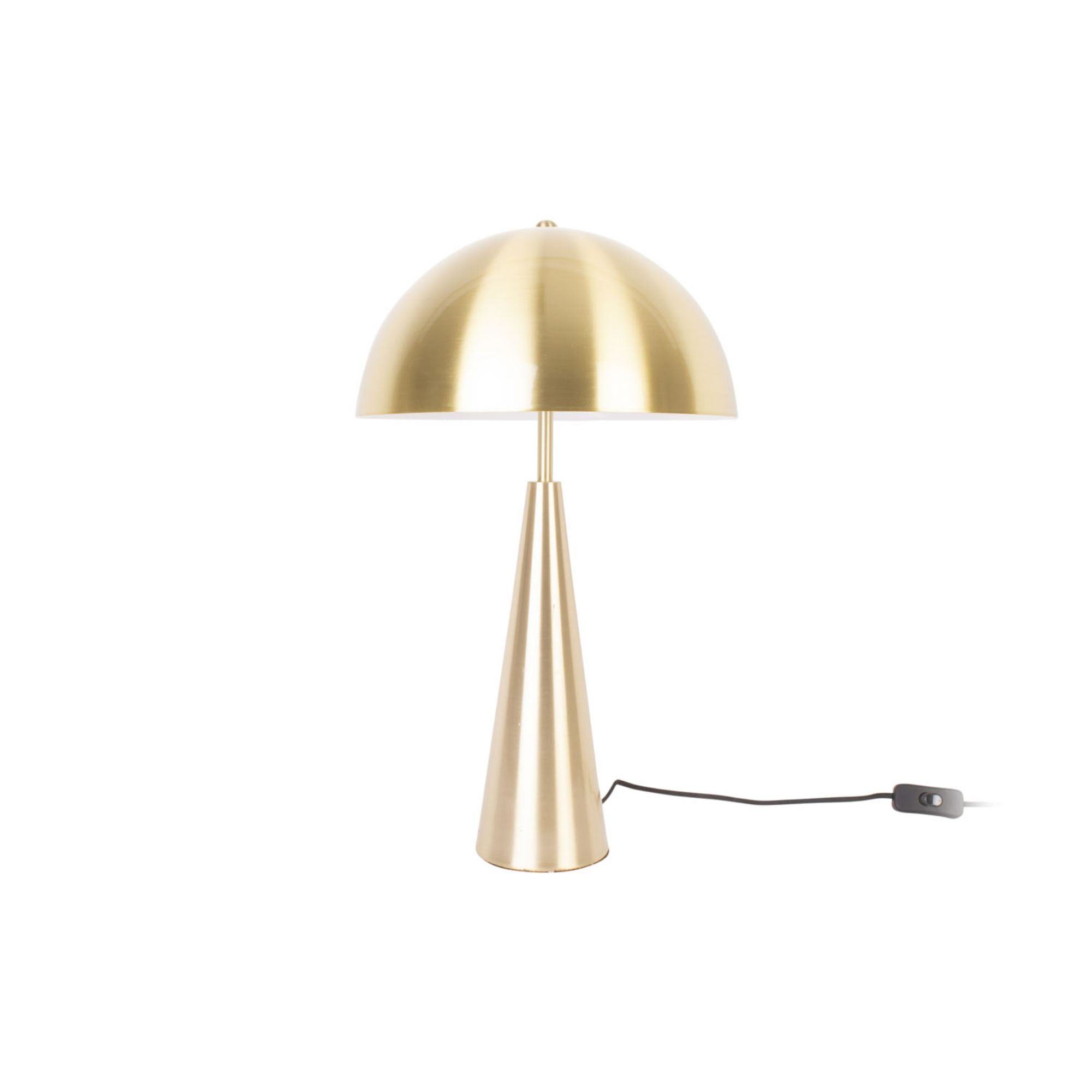 Leitmotiv tafellamp Sublime - goud - 30x30x51cm - Paddenstoellamp