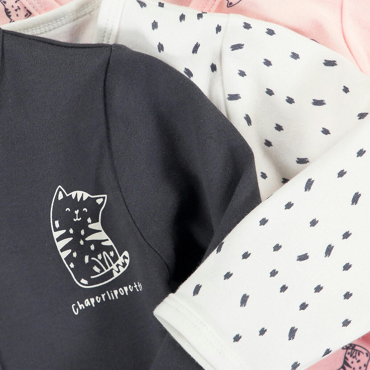 Lot de 3 pyjamas 1 pièce
