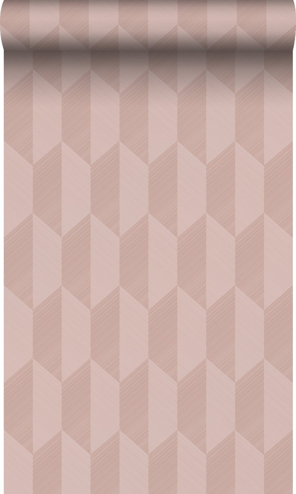 Origin Wallcoverings behang 3D-motief oudroze - 50 x 900 cm - 348032