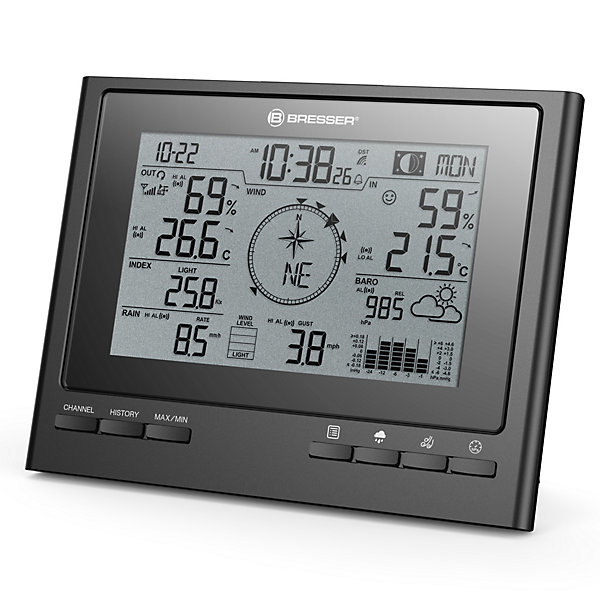 BRESSER station de base supplémentaire / de remplacement pour station météo ClimateScout 7003100