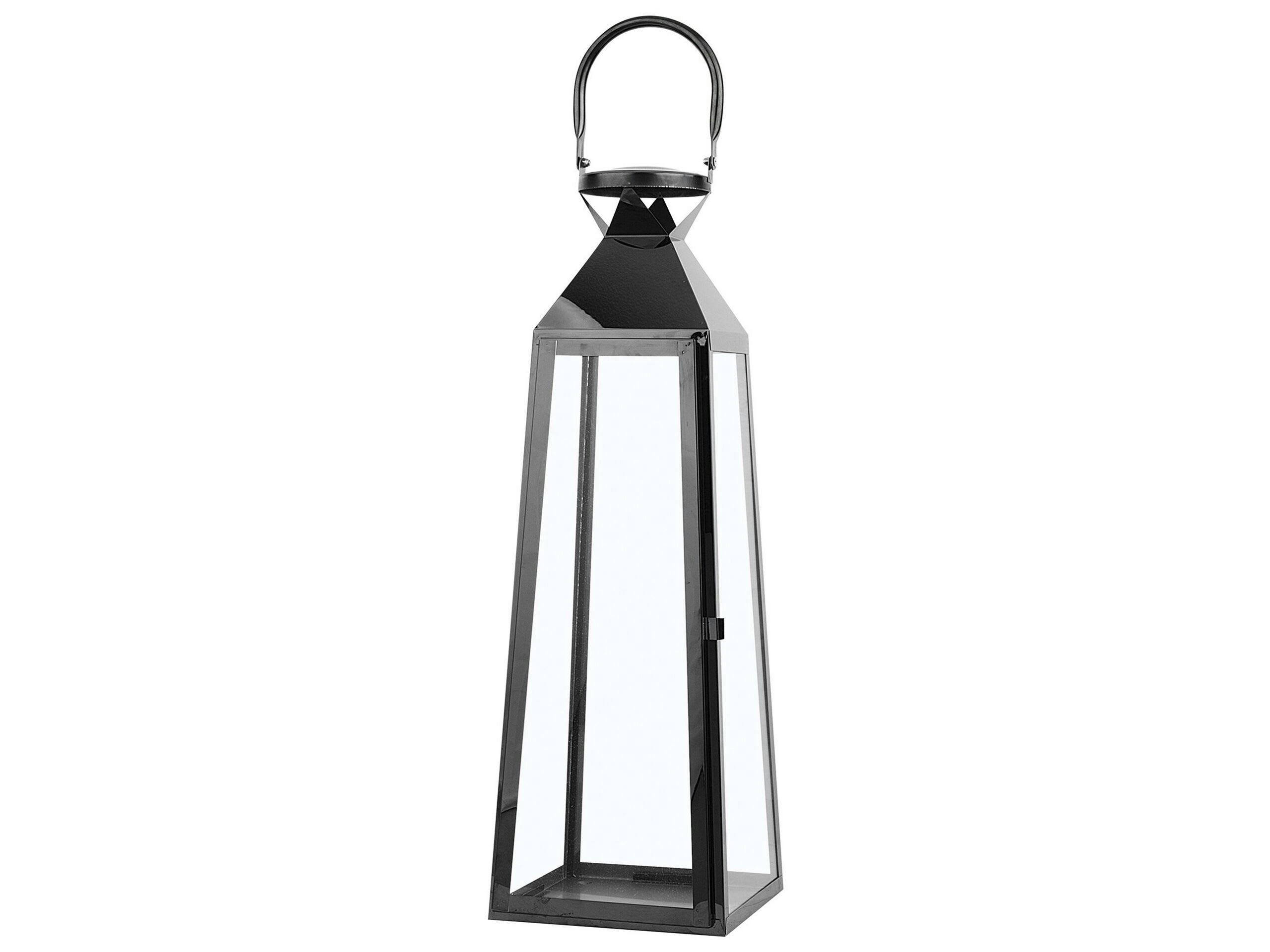 CRETE - Lanterne noire 53 cm