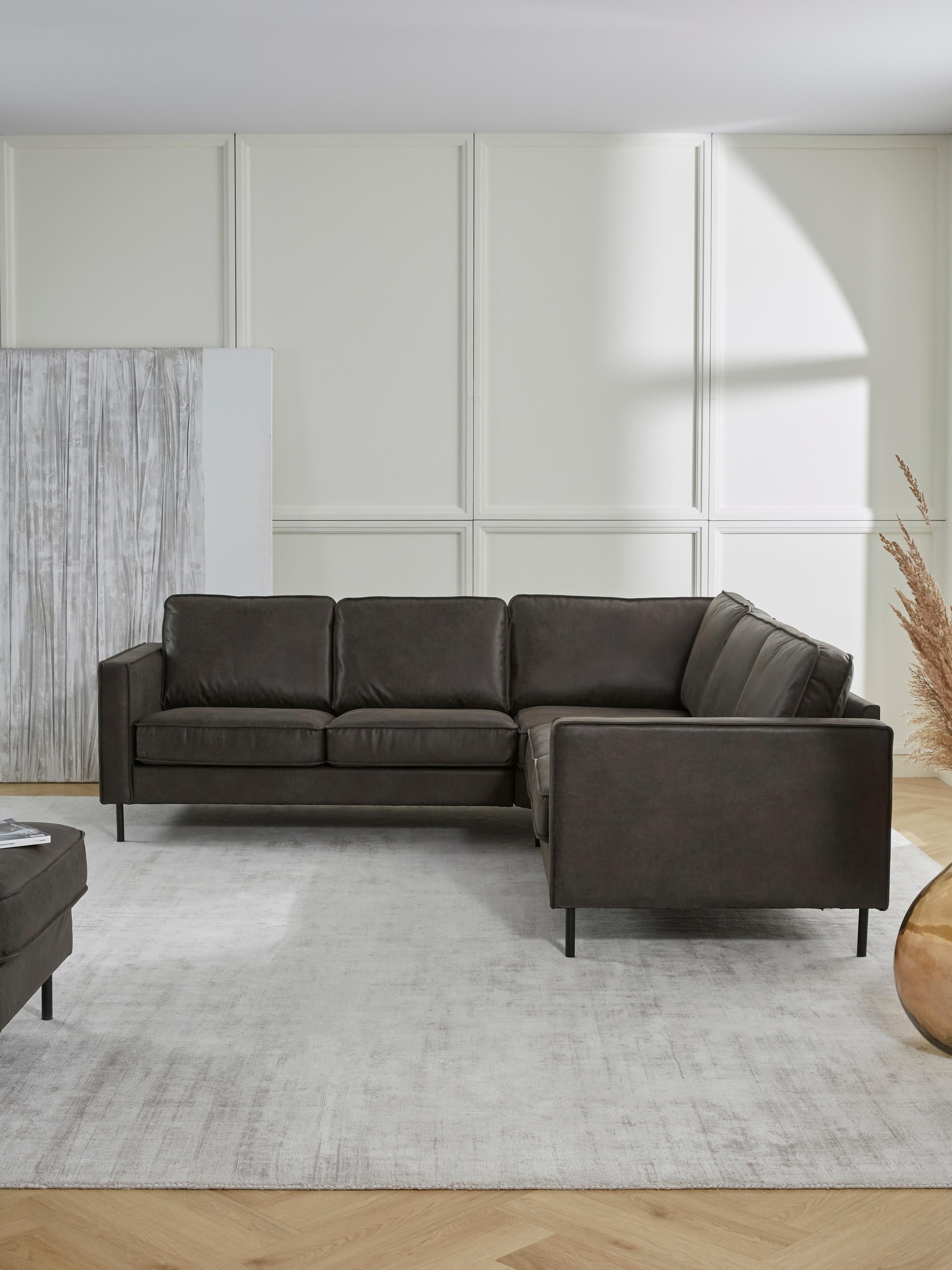 Wohnlandschaft Hunter aus recyceltem Leder