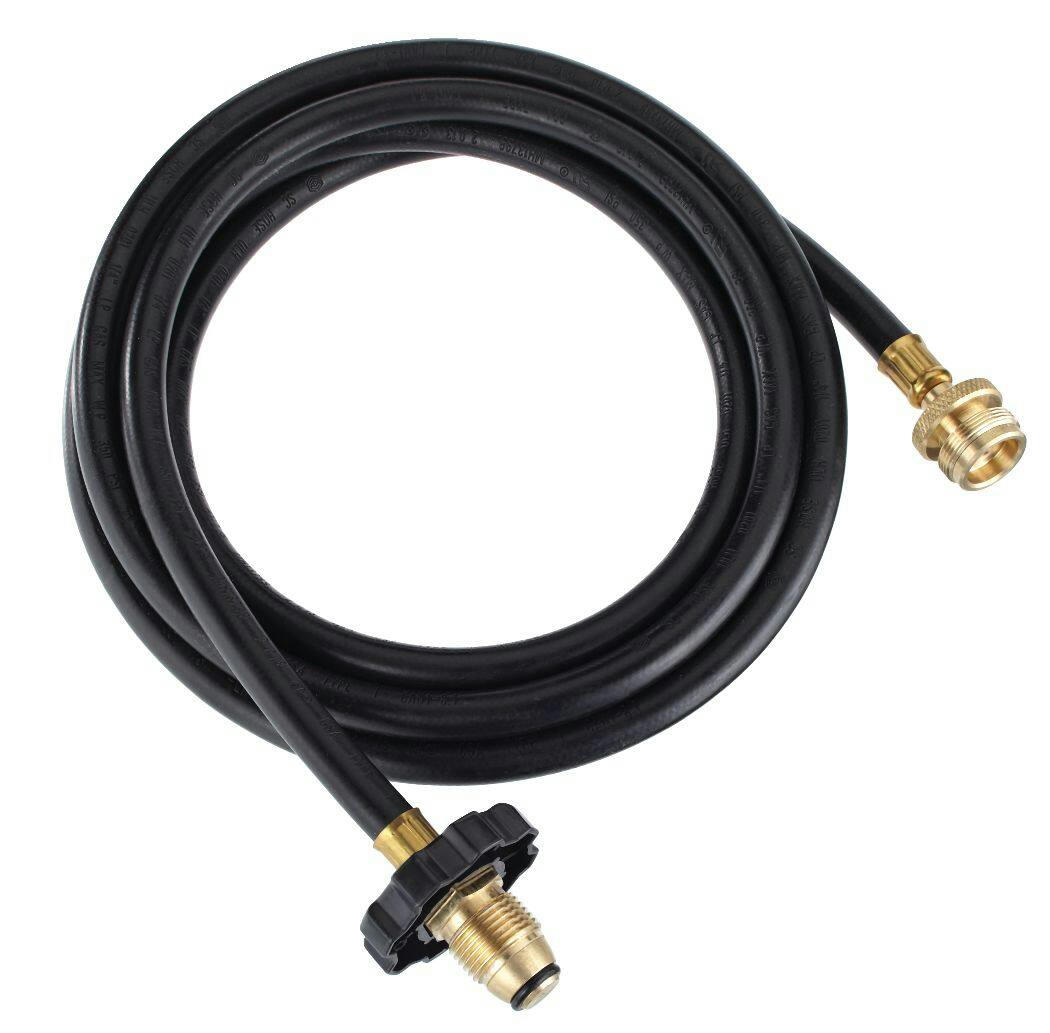 Universal Fit Propane BBQ Hose & Adapter, 10-ft
