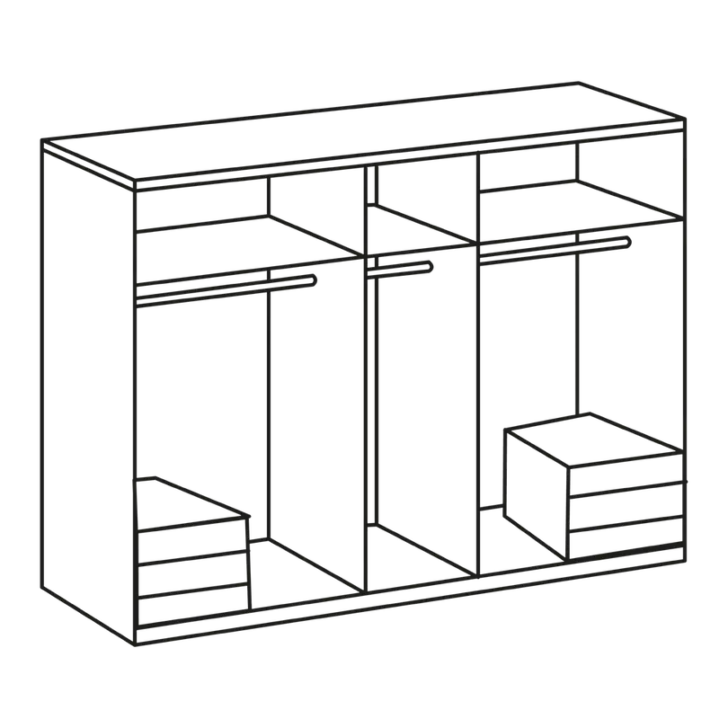 Drehtürenschrank Level36