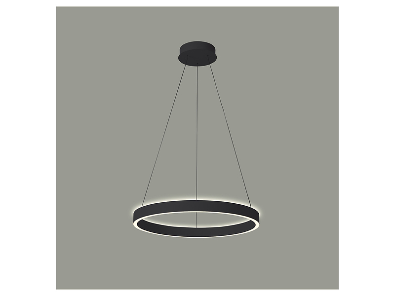 Lampa wisząca Brasco Up Down LED ze zmienną barwą światła czarna