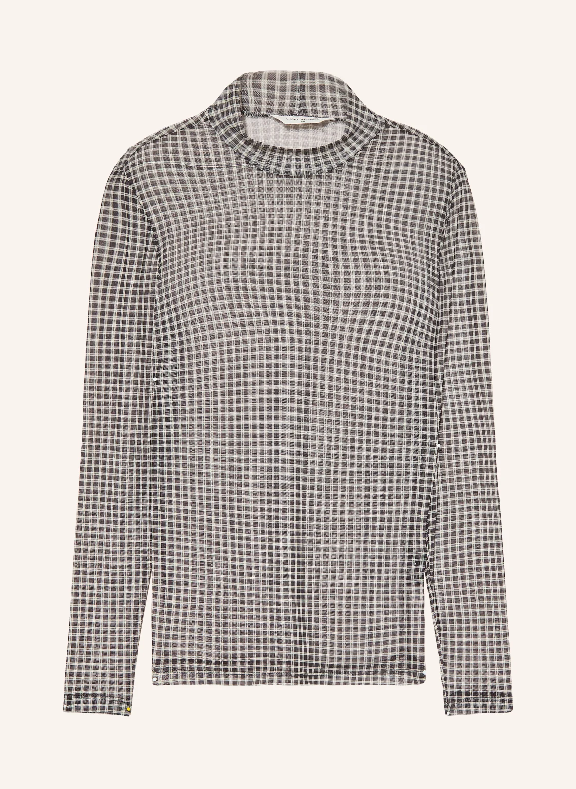 MSCH COPENHAGEN Longsleeve MSCHJANIE ILLENORA aus Mesh