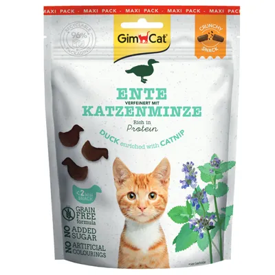 GimCat Crunchy Snacks Duck & Catnip