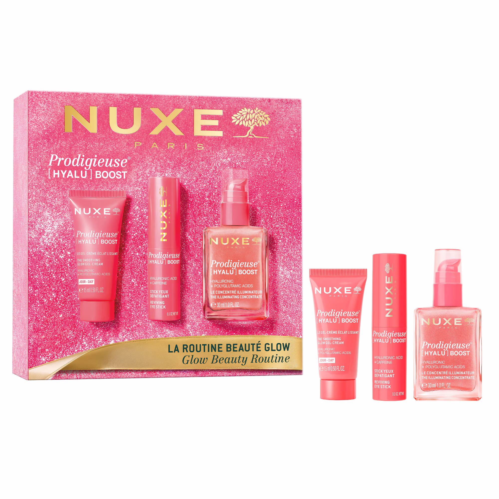 PRODIGIEUSE HYALU BOOSTCoffret noël - la routine beauté glow