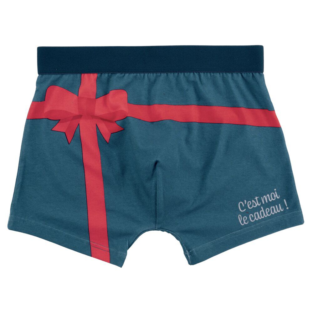 Caleçon homme x2 coton boÎte cadeau No&euml;l S/M/L/XL (2 modèles)