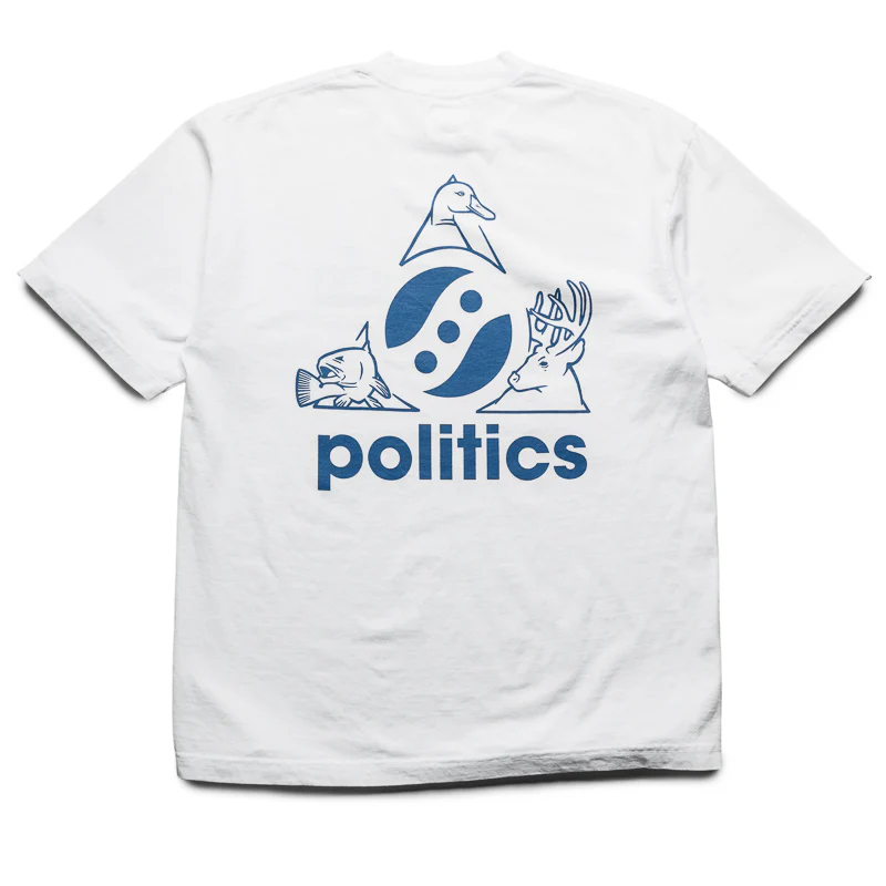 Politics Sportsman's Paradise Tee - White