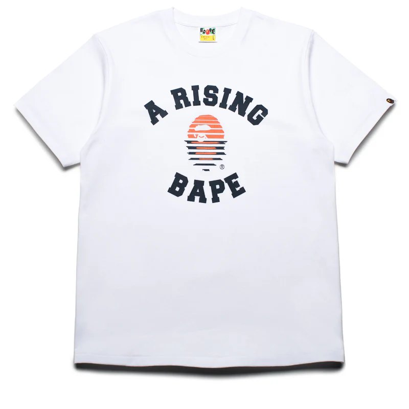 A Bathing Ape A Rising Bape Tee - White