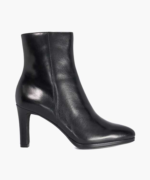 Olivvya Black - Platform High Heel Ankle Boots