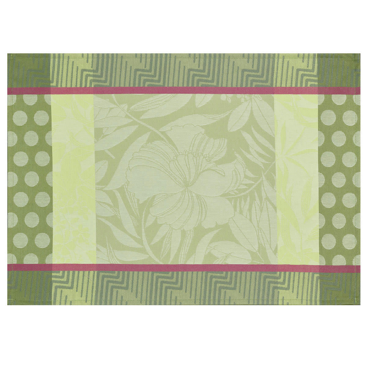 NATURE URBAINE - Set de table en coton gazon 50 x 36