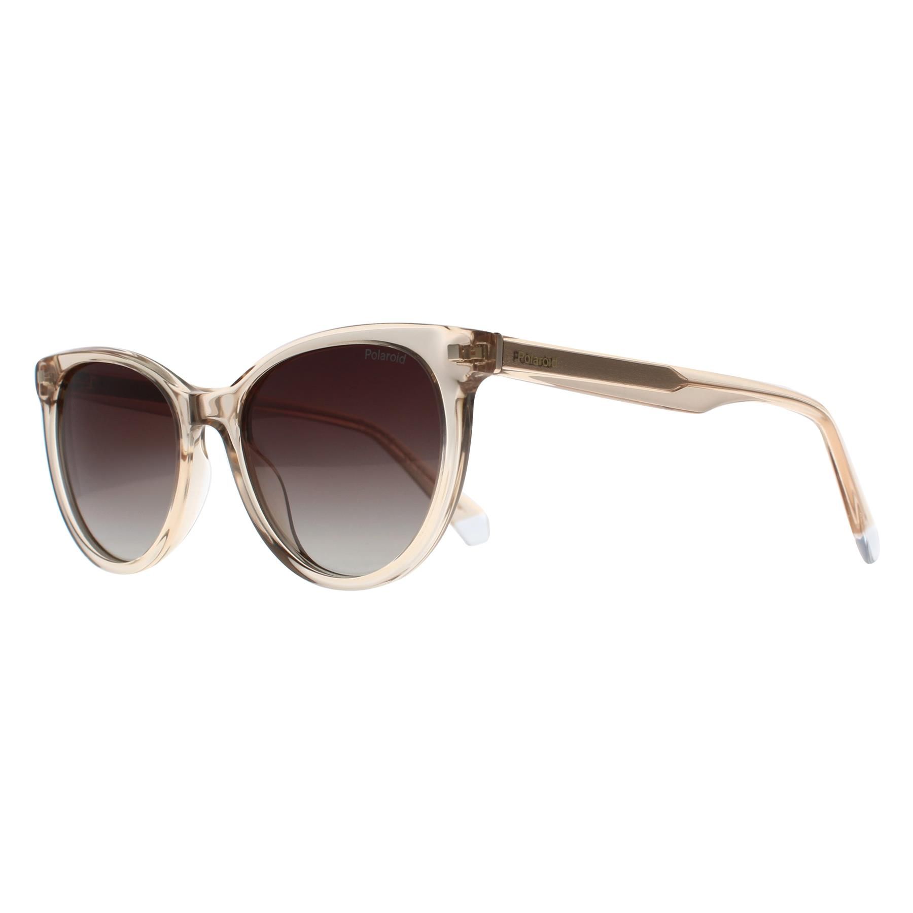 Polaroid Cat Eye Champagne Brown Gradient Polarized PLD 4111/S/X