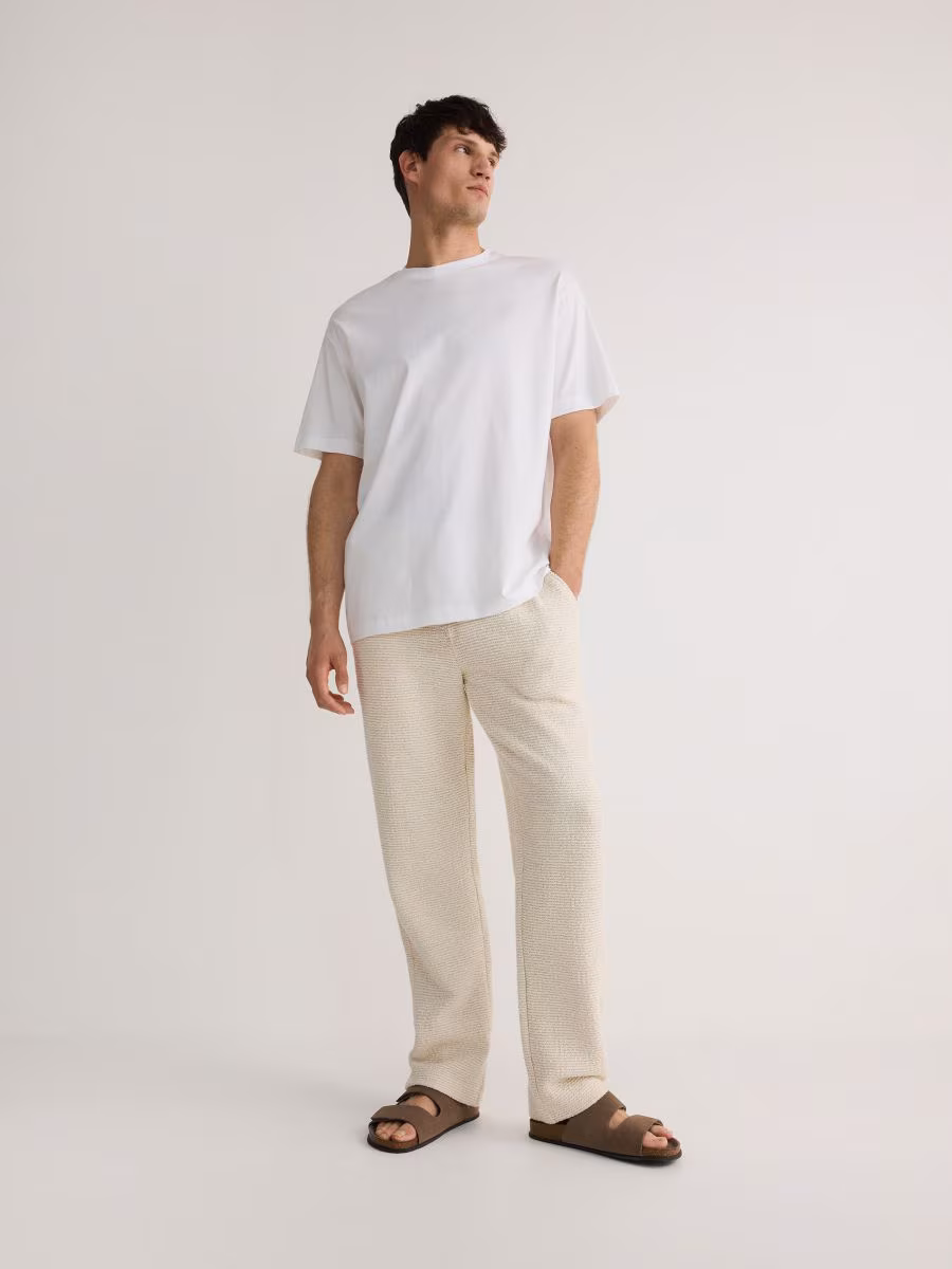 Structural Jersey Trousers