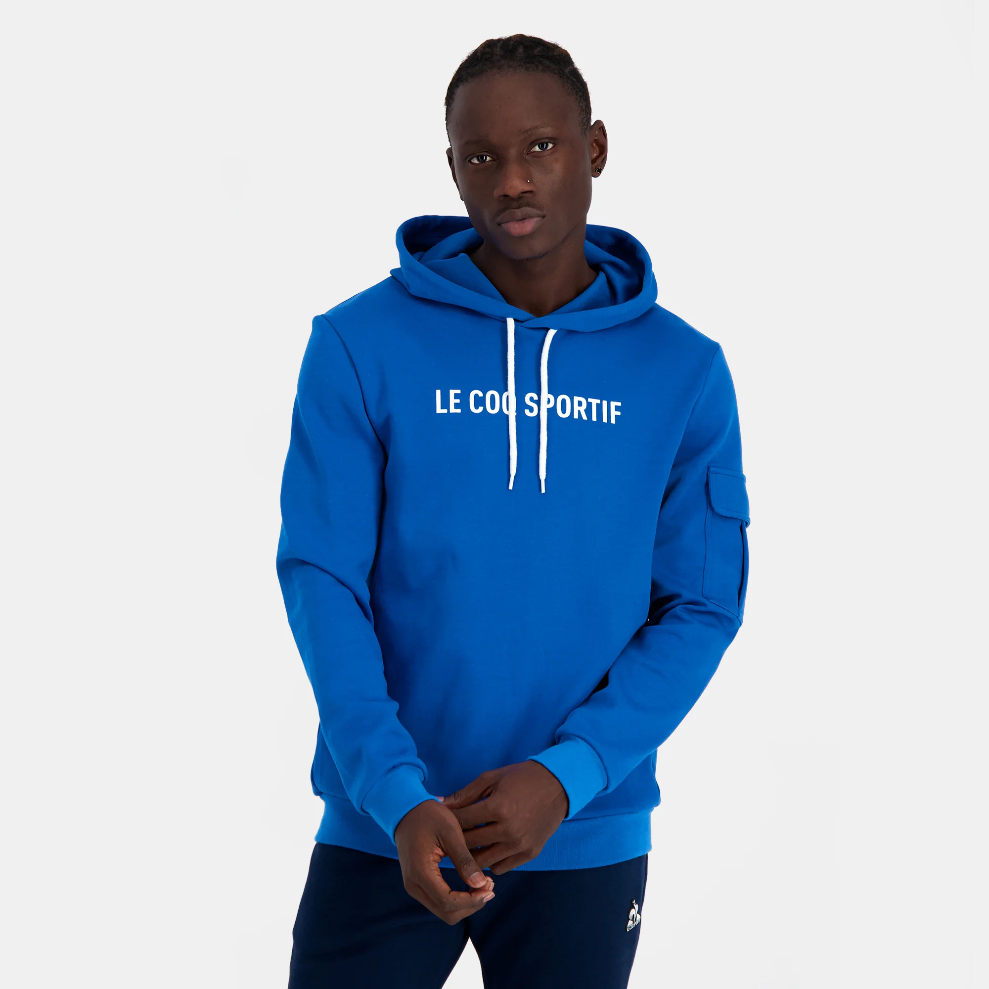 2410217-SAISON 1 Hoody N°1 M lapis blue | Sweat à capuche Unisexe