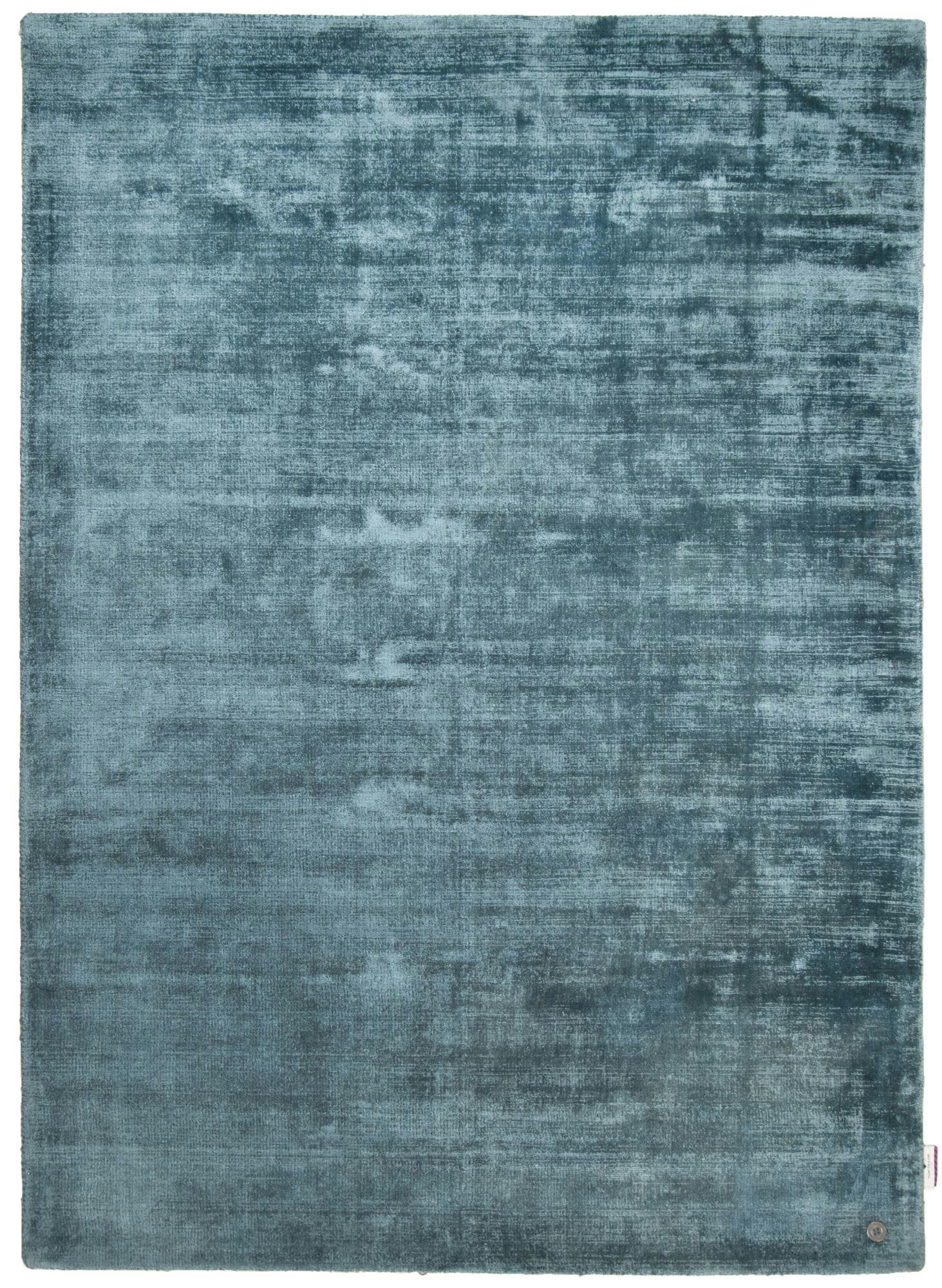 SHINE - Tapis élégant avec un doux brillant en viscose Aqua 85x155