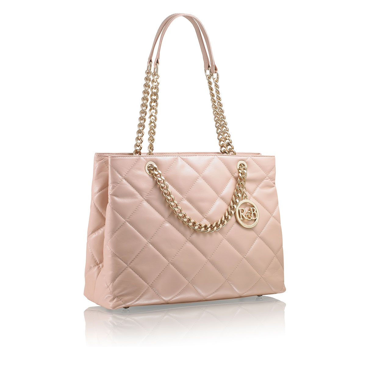 Russell & Bromley QUARTET Chain Trim Tote Bag