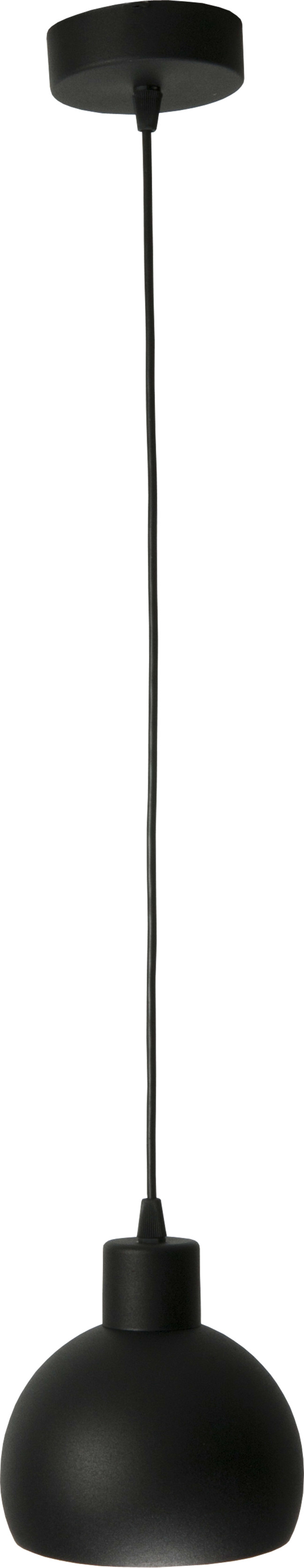 Lampa wisząca sufitowa zwis industrialna loft czarny 1xE27 GOPL 0-646