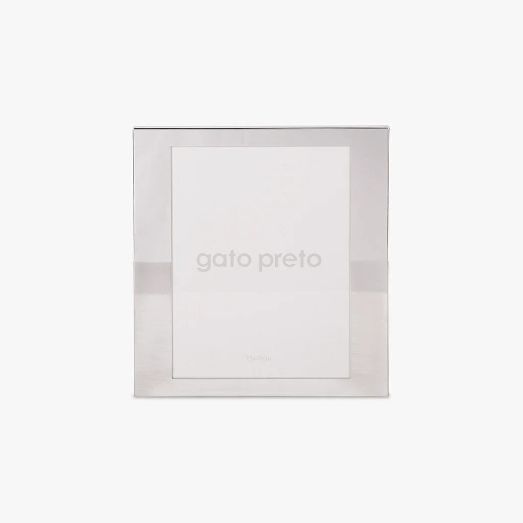 Moldura Tons Prateado 15x20 SHINY & BRUSHED