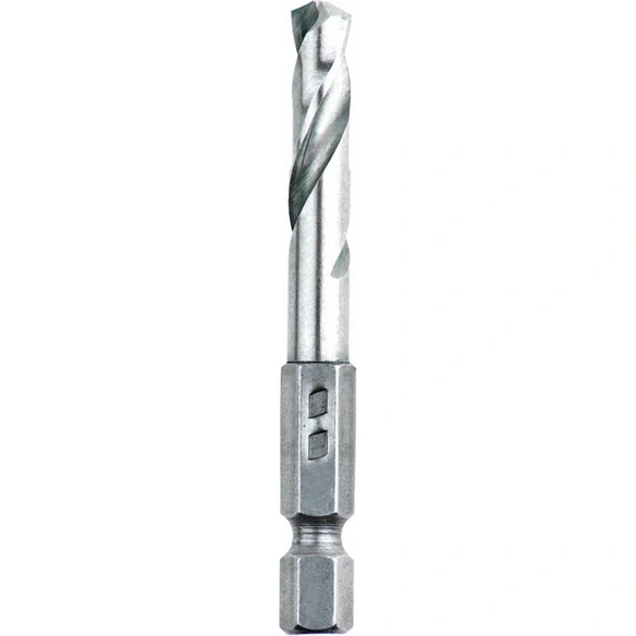 Metallbohrer, HSS Bohrer 6-Kant 6,0 mm 1/4 Z (0,64 cm) SB