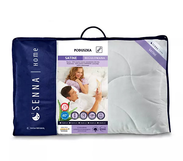 Oreiller réglable 50x70 SATINE Senna Home
