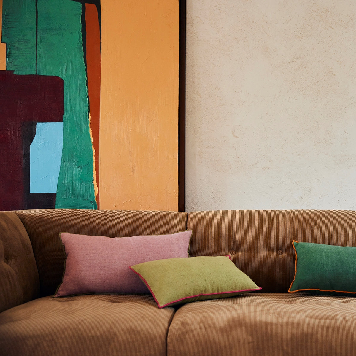 HKliving Sierkussen 35 x 60 cm - Bouqet