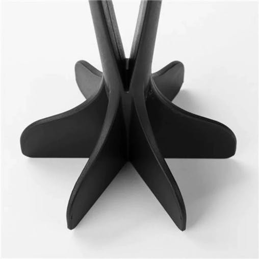 Hackit Kitchen Crusher Chopping Utensil Black Set of 2