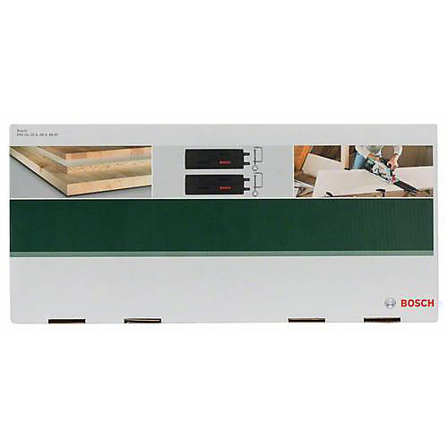 Bosch Rail de guidage FKS 145 pour scie circulaire, 2 x 350 mm, polyamide renforcé, livré avec 2 serre-joints