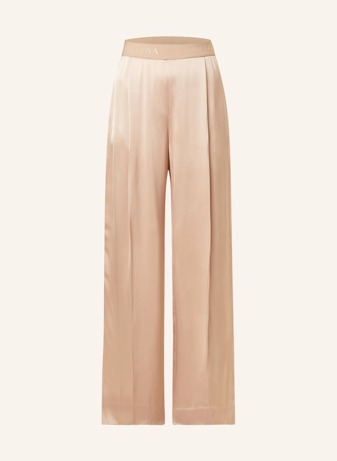 STINE GOYA Marlenehose CHIARA aus Satin