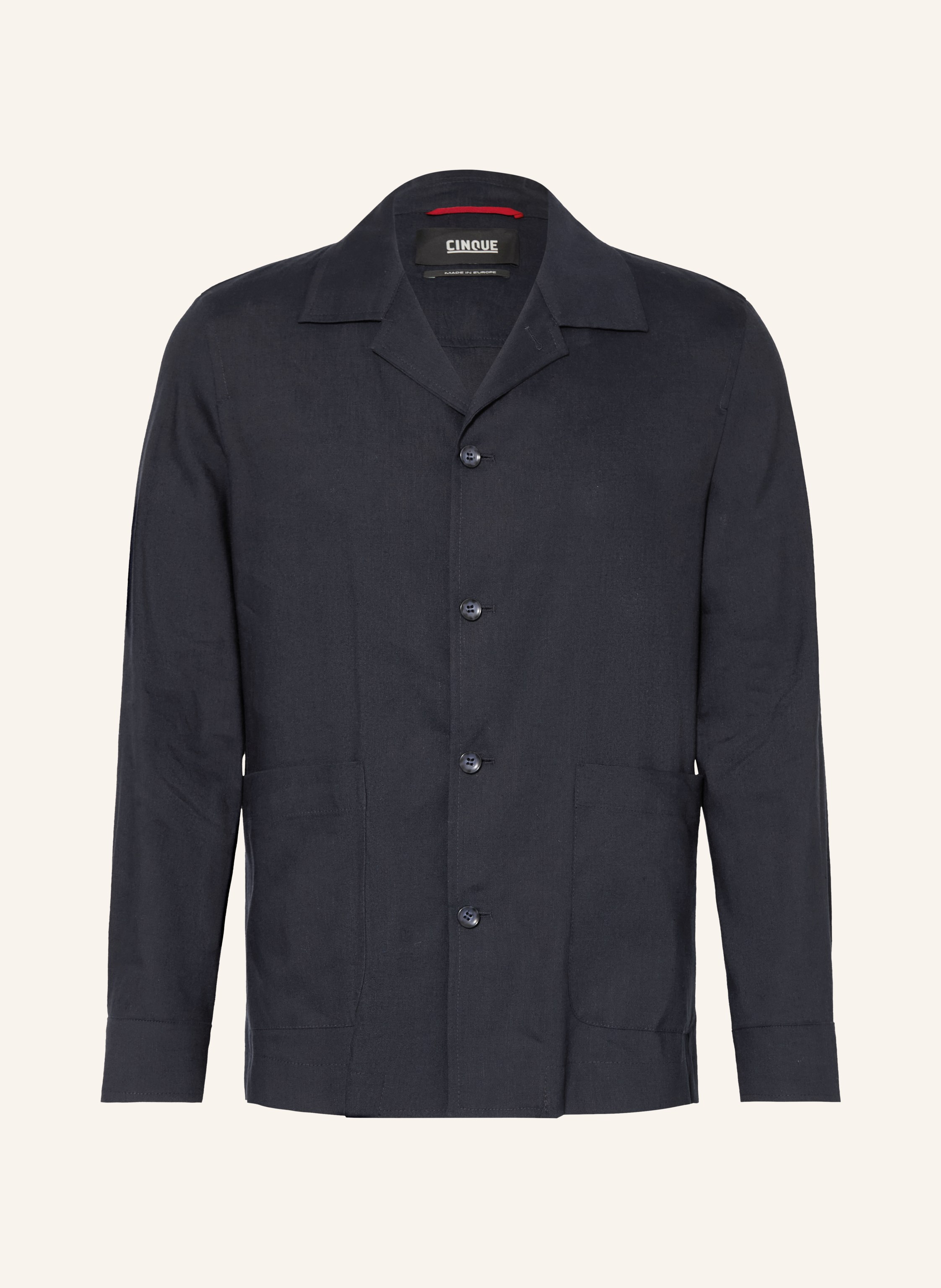 CINQUE Overshirt CIMALTE mit Leinen
