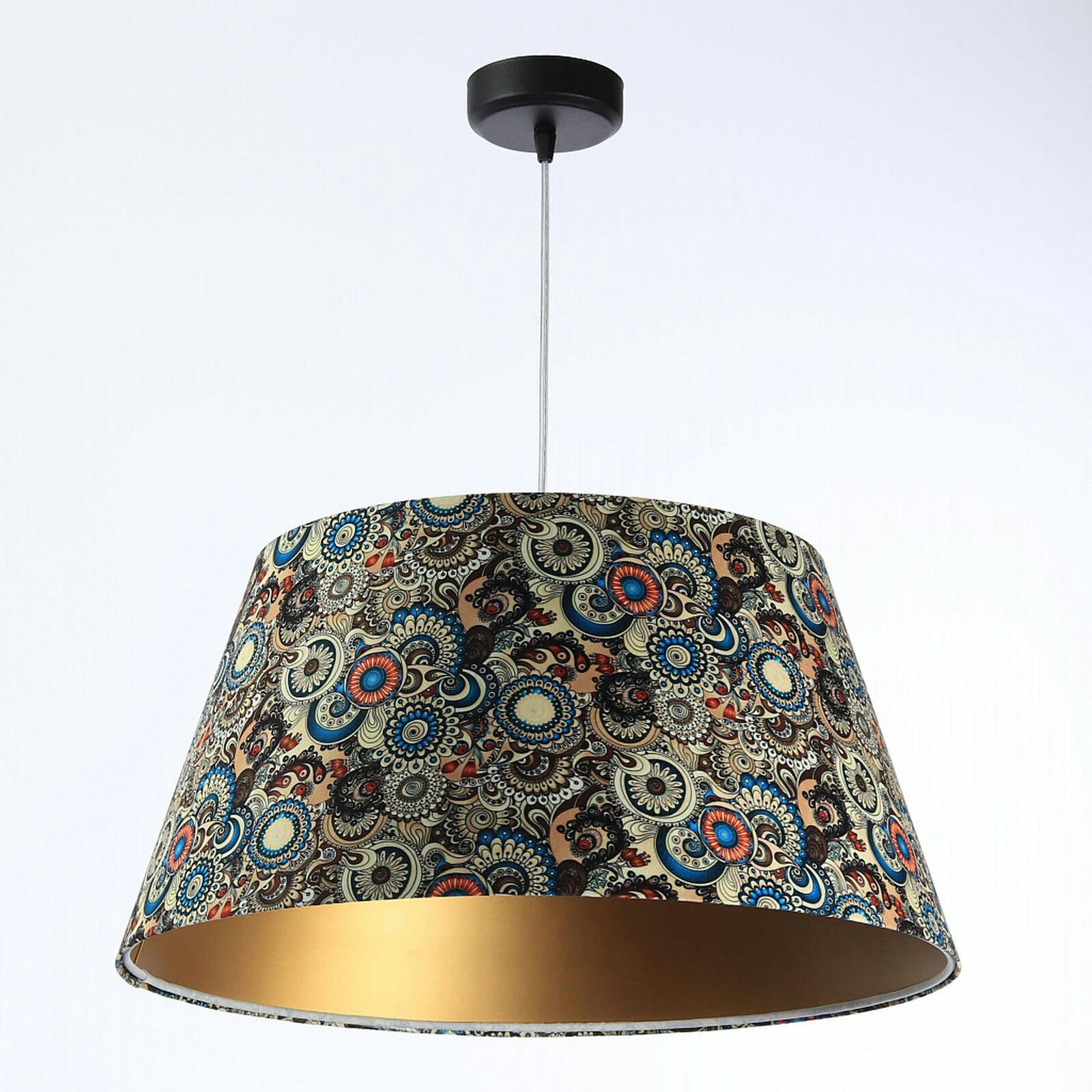 BIG BELL - Suspension Tissu Multicolore 50x50x27 cm