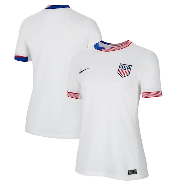 USMNT Nike Women's 2024 Home Replica Jersey - White
