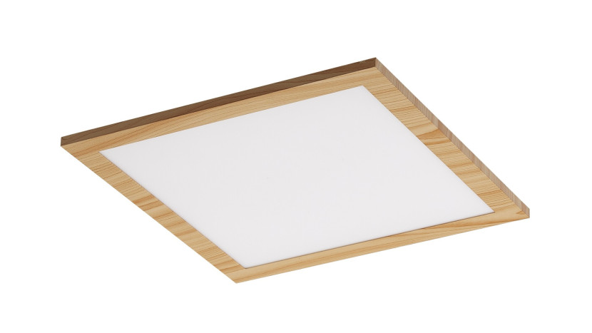Plafon Almondkwadratowy buk biały LED 1x12W 29,5cm 1260lm IP20 Rabalux