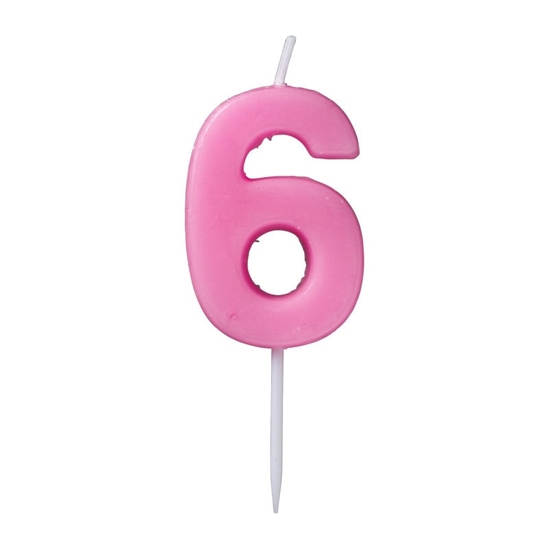 Cijferkaars 6 - diverse kleuren